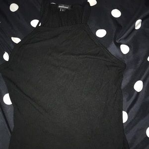 Black crop top